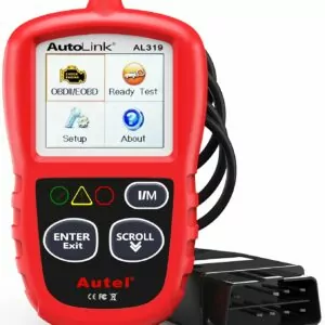 Autel Professional OBD2 Scanner AL319 Code Reader, Enhanced Check and Reset Engine Fault Code, Live Data, Freeze Frame, CAN Car Diagnostic Scan Tools for All OBDII Vehicles After 1996, 2024 Upgraded