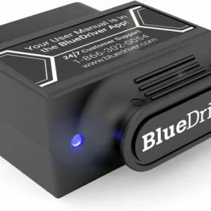 BlueDriver Bluetooth Pro OBD2 Car Scan Tool and Code Reader - Check Engine Light Vehicle Scanner for iPhone & Android