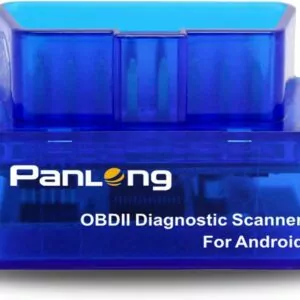 Panlong OBD2 Scanner Bluetooth OBDII Diagnostic Tool Car Code Reader Turn Off Check Engine Light Support Android Torque App