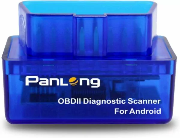 Panlong OBD2 Scanner Bluetooth OBDII Diagnostic Tool Car Code Reader Turn Off Check Engine Light Support Android Torque App