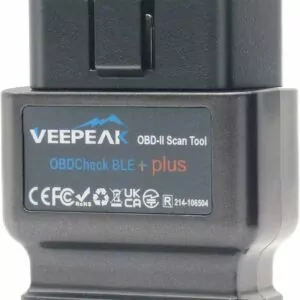 Veepeak OBDCheck BLE+ Bluetooth 4.0 OBD II Scanner Wireless Car Diagnostic Scan Tool Check Engine Code Reader for iOS & Android