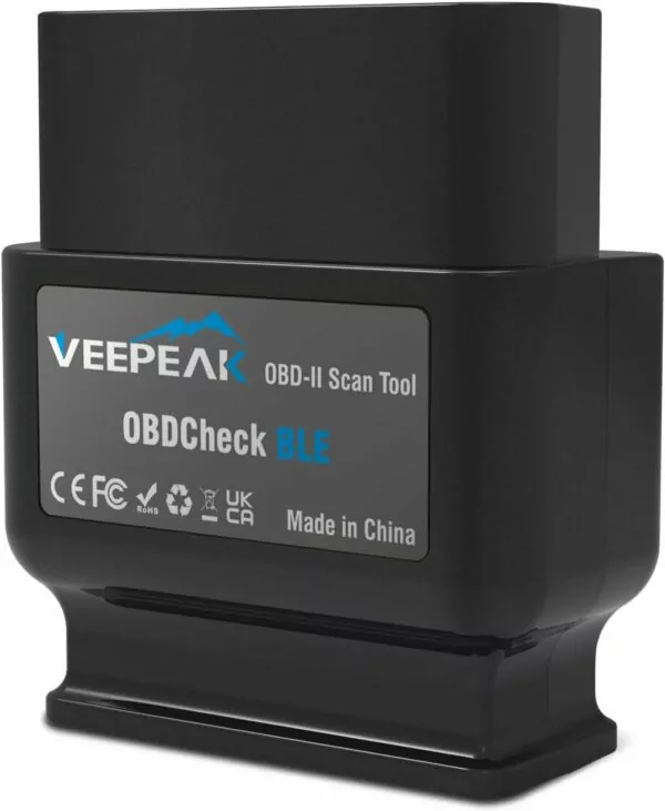 Veepeak OBDCheck BLE Bluetooth OBD II Scanner Auto Diagnostic Scan Tool for iOS & Android, Bluetooth 4.0 Car Check Engine Light Code Reader