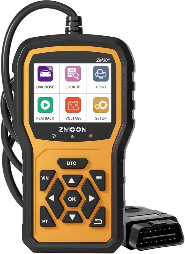 ZMOON ZM301 OBD2 Scanner Diagnostic Tool, Car Code Reader OBDII/EOBD Diagnostic Scan Tool for All Cars After 1996